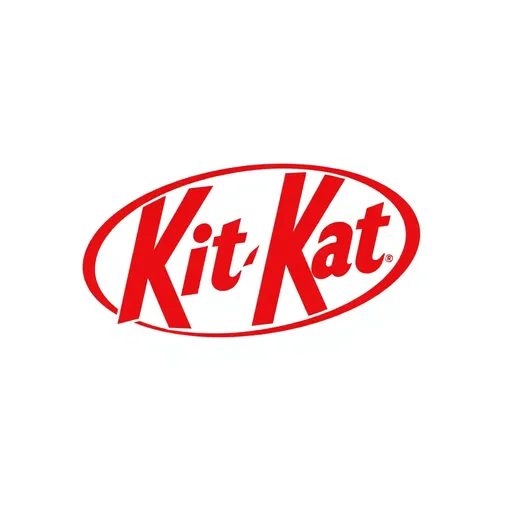 El logotipo de KitKat se muestra prominentemente en la empaque