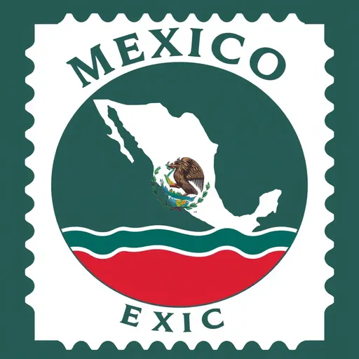 El logotipo de México Post Embodies la Historia y Patrimonio Cultural del País