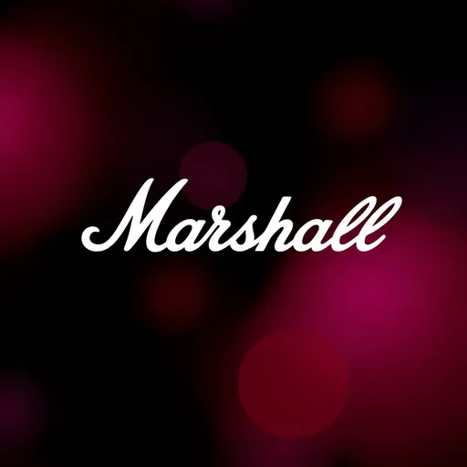 El logotipo de Marshall es un marca de distinción.