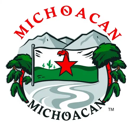 El logotipo de Michoacán es el emblema único del estado de Michoacán