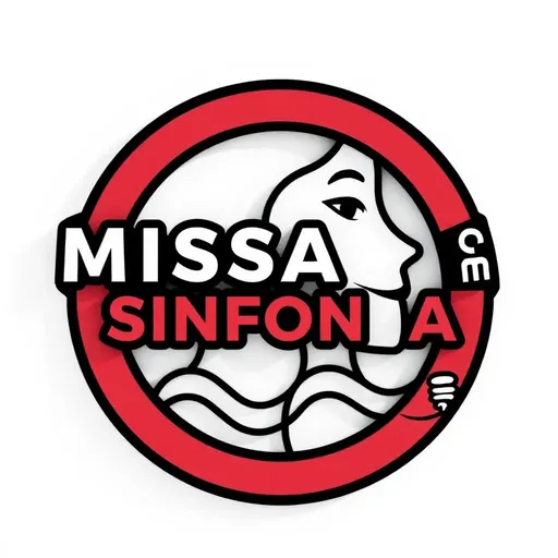 El logotipo de Missasinfonia refleja la estética de la marca.