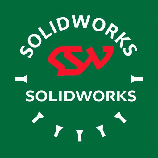 El logotipo de SolidWorks aparece en diferentes diseños.