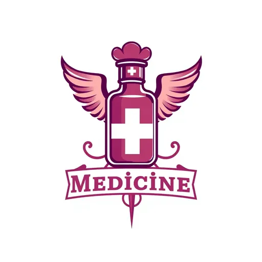 El logotipo de medicina: una representación de la experticia médica.