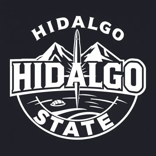 El logotipo del estado de Hidalgo representa la identidad oficial.