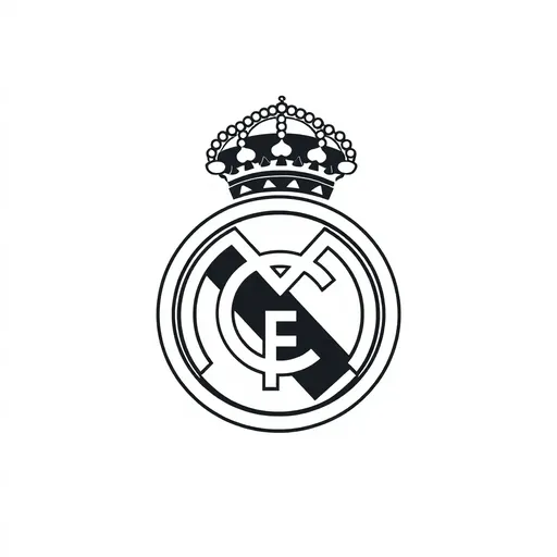 El logotipo oficial de Real Madrid se desveló por primera vez.