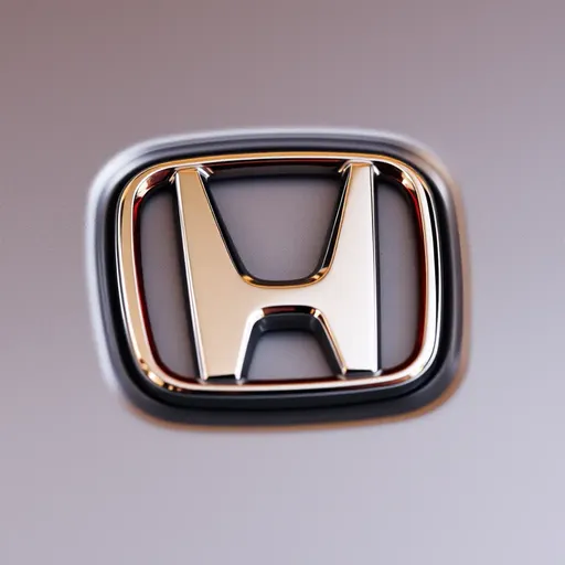 El logotipo rojo de Honda se destaca prominentemente.