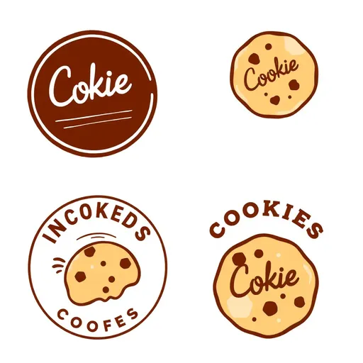 Existen logotipos de galletas para varias plataformas en línea.