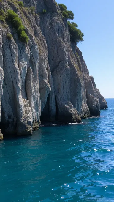 Explorando la costa pequeña de la línea costera escénica de Guerrero