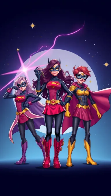 Fondos de Pantalla de Superhero Girls Gratis para Descarga