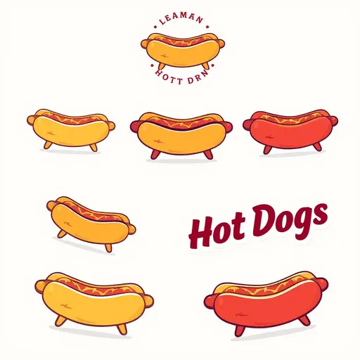 Historia y evolución de los logos de hot dog