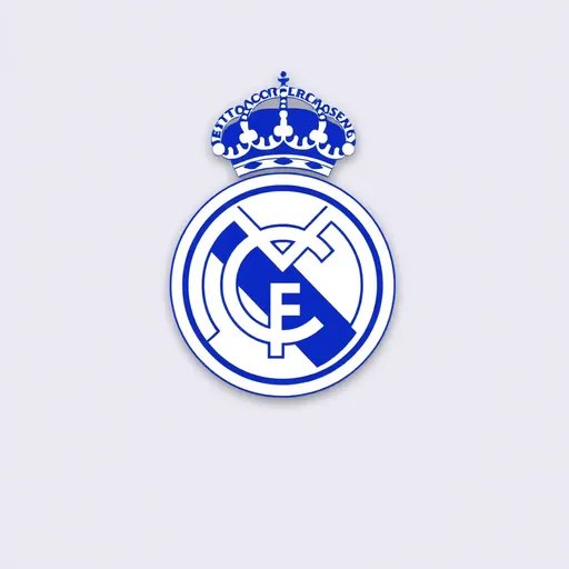 Imágenes del logo de Real Madrid obtienen una gran popularidad