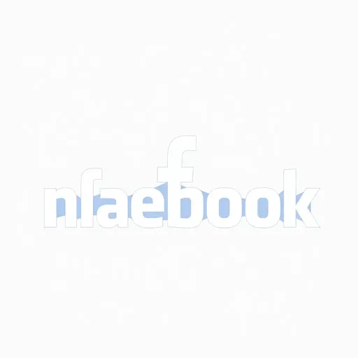 La Imagen del Logotipo de Facebook Describe el Icono de Red Social