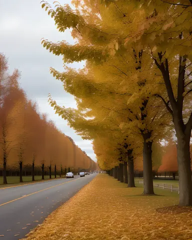 La estación del otoño trae colores vibrantes y atmósfera acogedora.