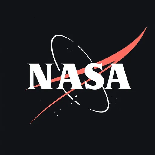 La marca de NASA para necesidades de impresión oficial.