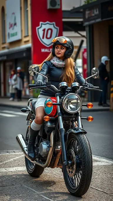 La motocicleta italiana chica: un statement de moda