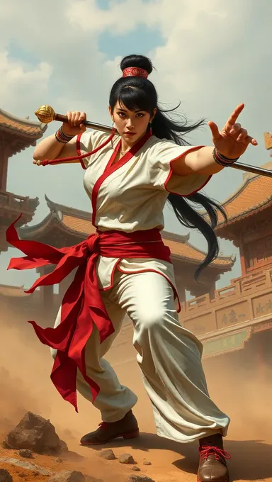 La niña de Kung Fu, Wendy Wu