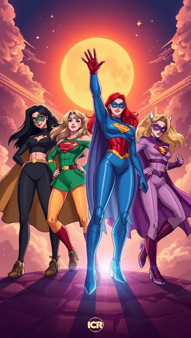 Las 4 Niñas Superpotentes: Guardianes Desconocidos