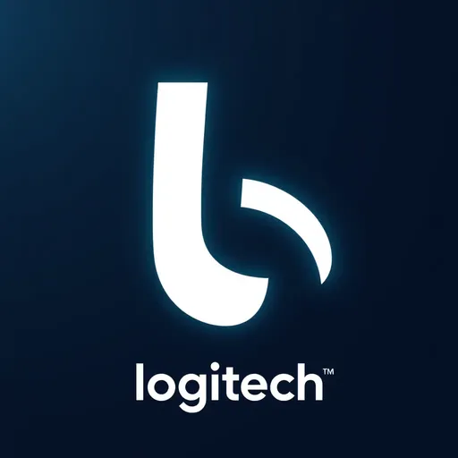 Logitech Logo: Identificación de Marca Simple y Efectiva