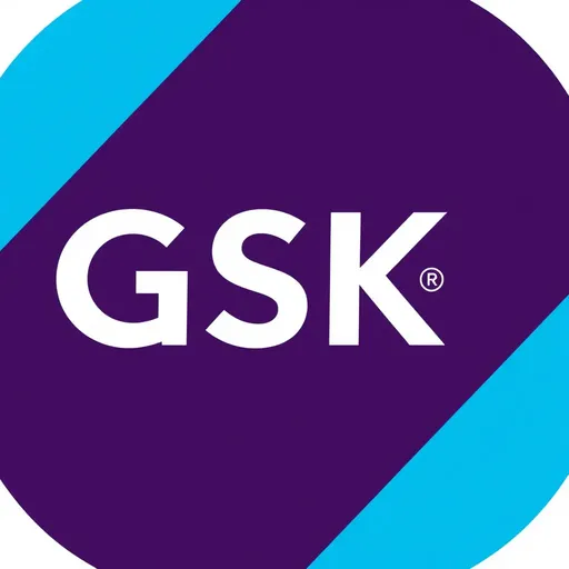 Logo GSK: Logotipo GSK reconocido globalmente por su diseño distinto