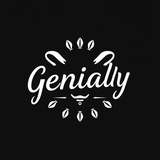 Logo Genially: Concepto de Diseño Creativo e Innovador