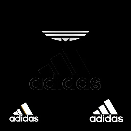 Logo de Adidas: Diseño de Emblema de la Marca Adidas