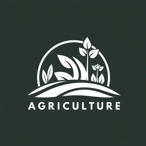 Logo de Agricultura: Representación icónica de la agricultura y la agricultura.