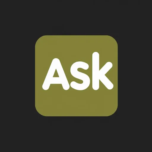 Logo de Ask repetido.