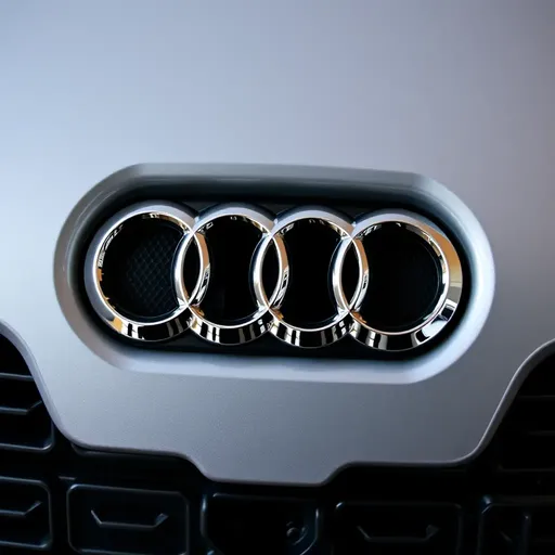 Logo de Audi: Símbolo Clásico de Autos de Lujo