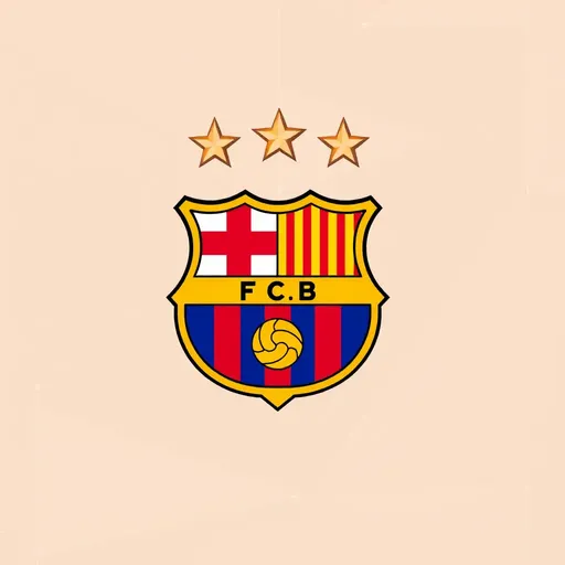 Logo de Barcelona: Representación del Equipo de Fútbol