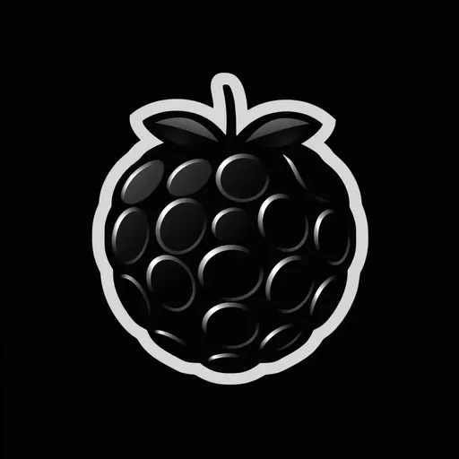 Logo de BlackBerry: Diseño y Diseño Icono Sencillo