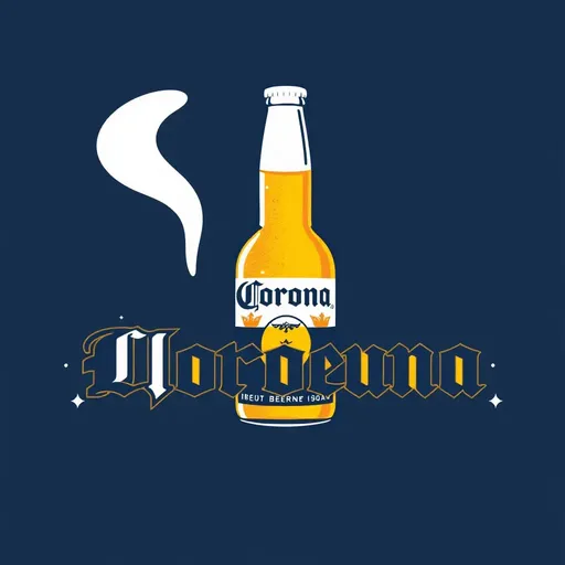 Logo de Corona: Diseño de Emblema de la Famosa Marca de Cerveza