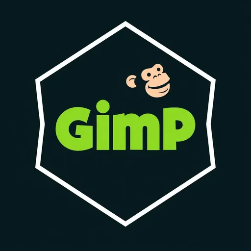 Logo de GIMP: Un Logo Icono Simple