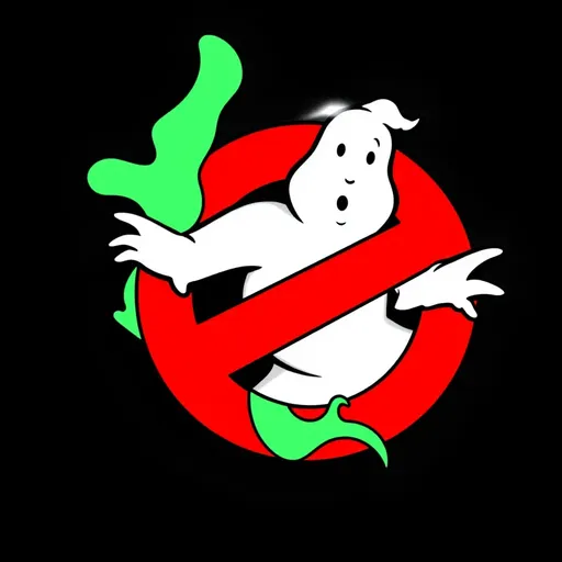 Logo de Ghostbusters: Símbolo Icono de Investigación Paranormal