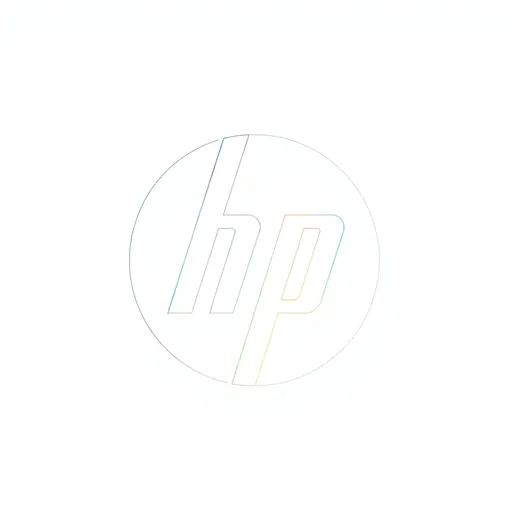 Logo de HP: Representación de Innovación y Tecnología