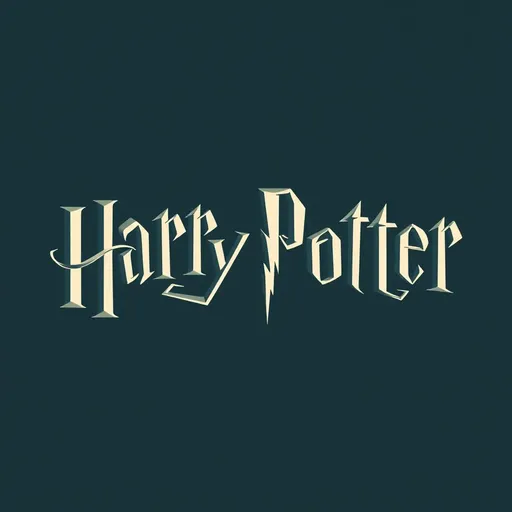 Logo de Harry Potter: Escudo Mágico de Hogwarts y su Héroe