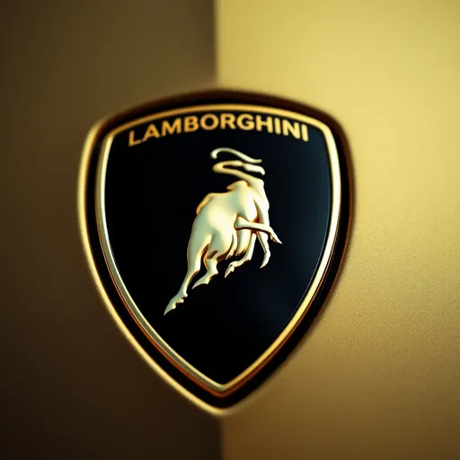 Logo de Lamborghini: Logo Icono de Automóviles Deportivos de Lujo