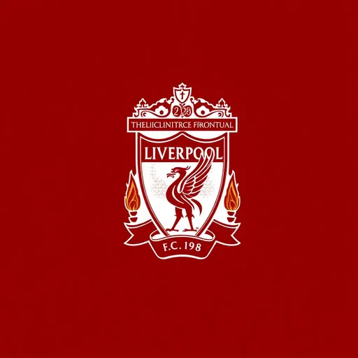 Logo de Liverpool Encontrado en Varios Artículos