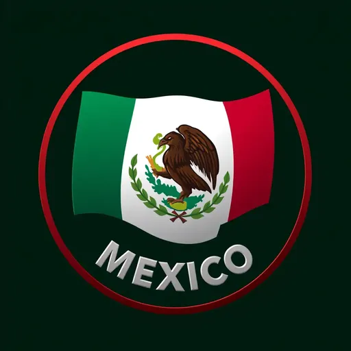 Logo de México: Representación Icono Simple de Nuevo