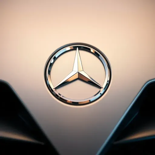 Logo de Mercedes: Diseño de Estrella de Tres Puntos