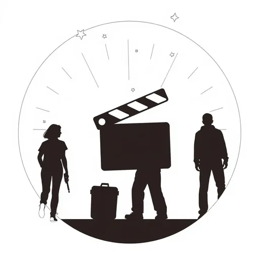 Logo de Película: Representación Visual Sencilla y Eficaz