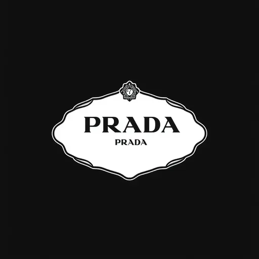 Logo de Prada se destaca en artículos de moda de lujo