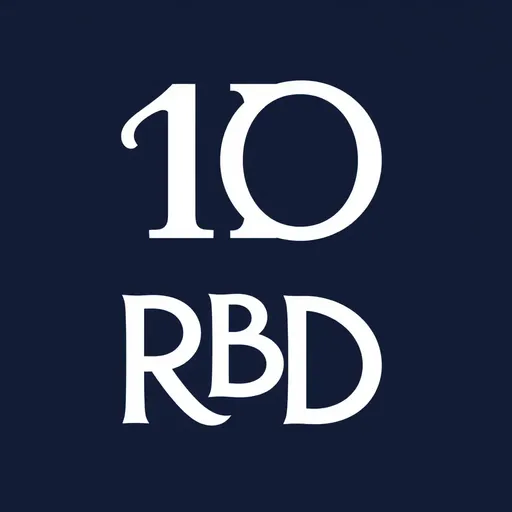 Logo de RBD: Identidad Visual Minimalista y Colorida