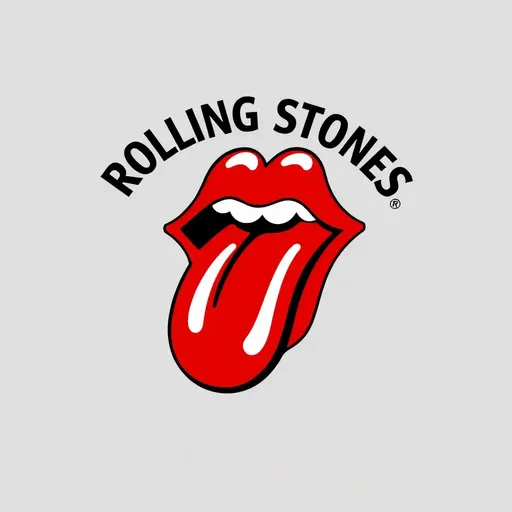 Logo de Rolling Stones: Símbolo de la Banda de Rock Iconica