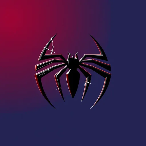 Logo de Spider-Man: símbolo icónico de la identidad de superhéroe.