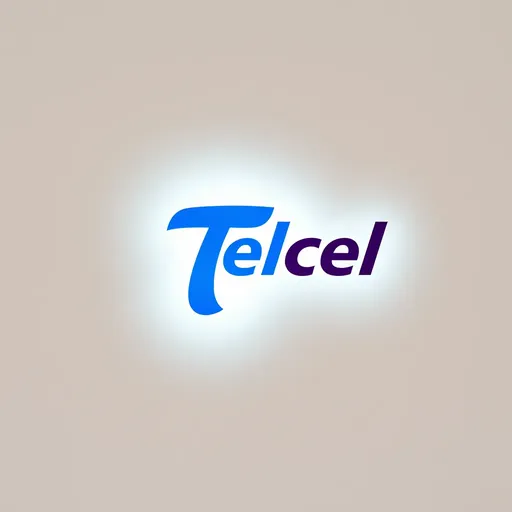 Logo de TELCEL: El logo de TELCEL aparece