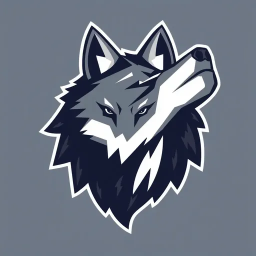 Logo de Wolves: Símbolo de identidad canina feroz