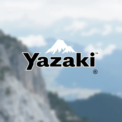 Logo de Yazaki exhibido en dispositivos electrónicos