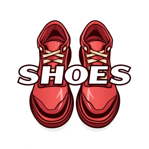 Logo de Zapatos: Un Elemento de Diseño Simple y Efectivo