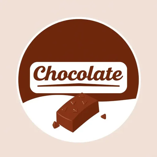 Logo de chocolate: un tratado delicioso para los ojos