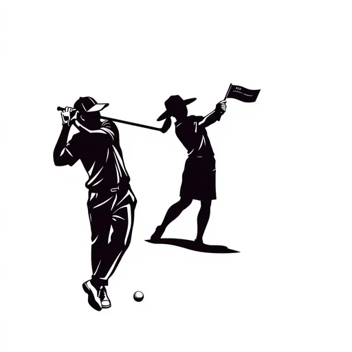 Logo de golf: icono reconocido en la industria del golf